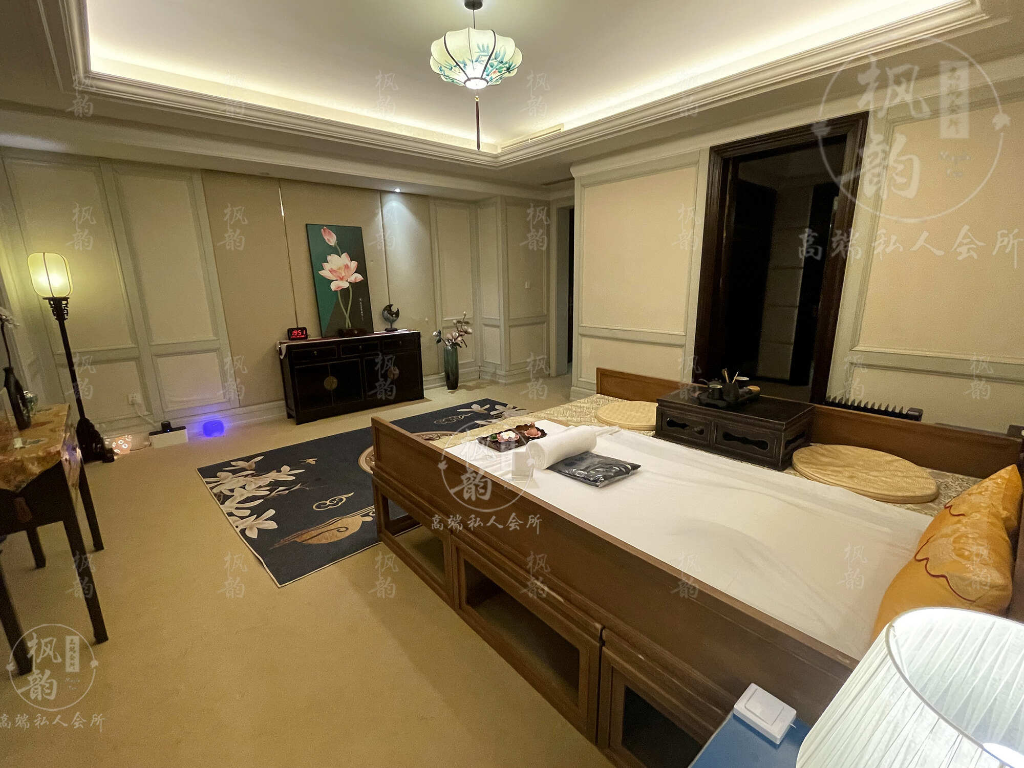 常德天津渔阳鼓楼人气优选沐足会馆房间也很干净，舒适的spa体验